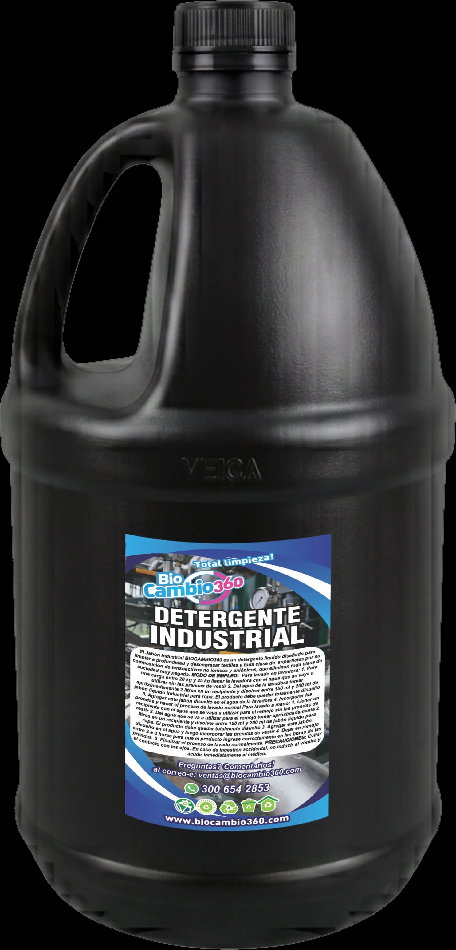 Detergente Líquido para Ropa 3.8L