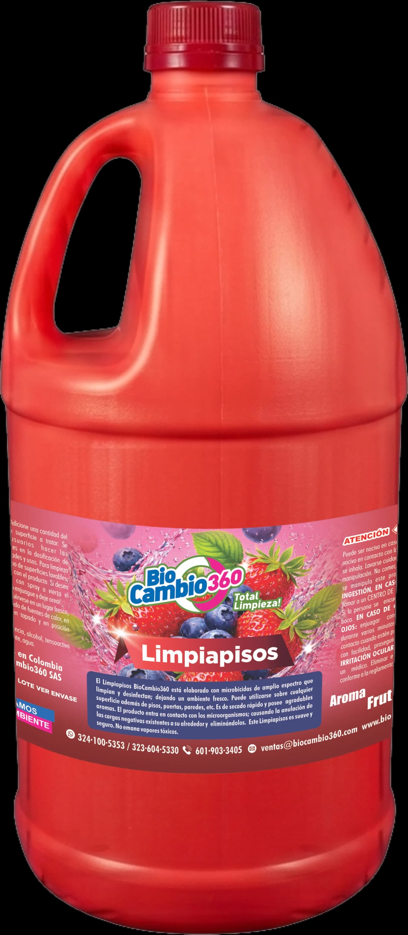 Limpiapisos frutos rojos 1L