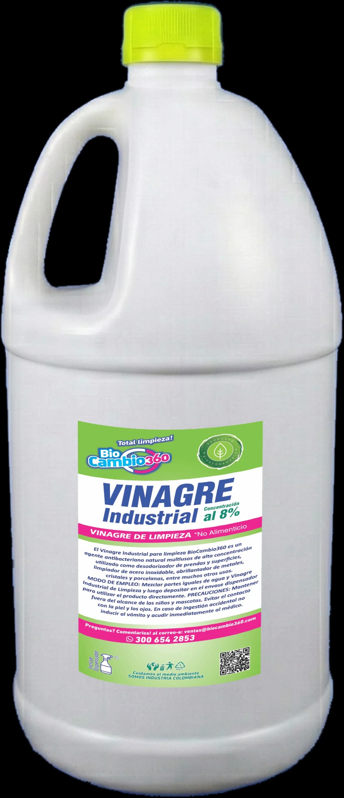 Vinagre Industrial 1L