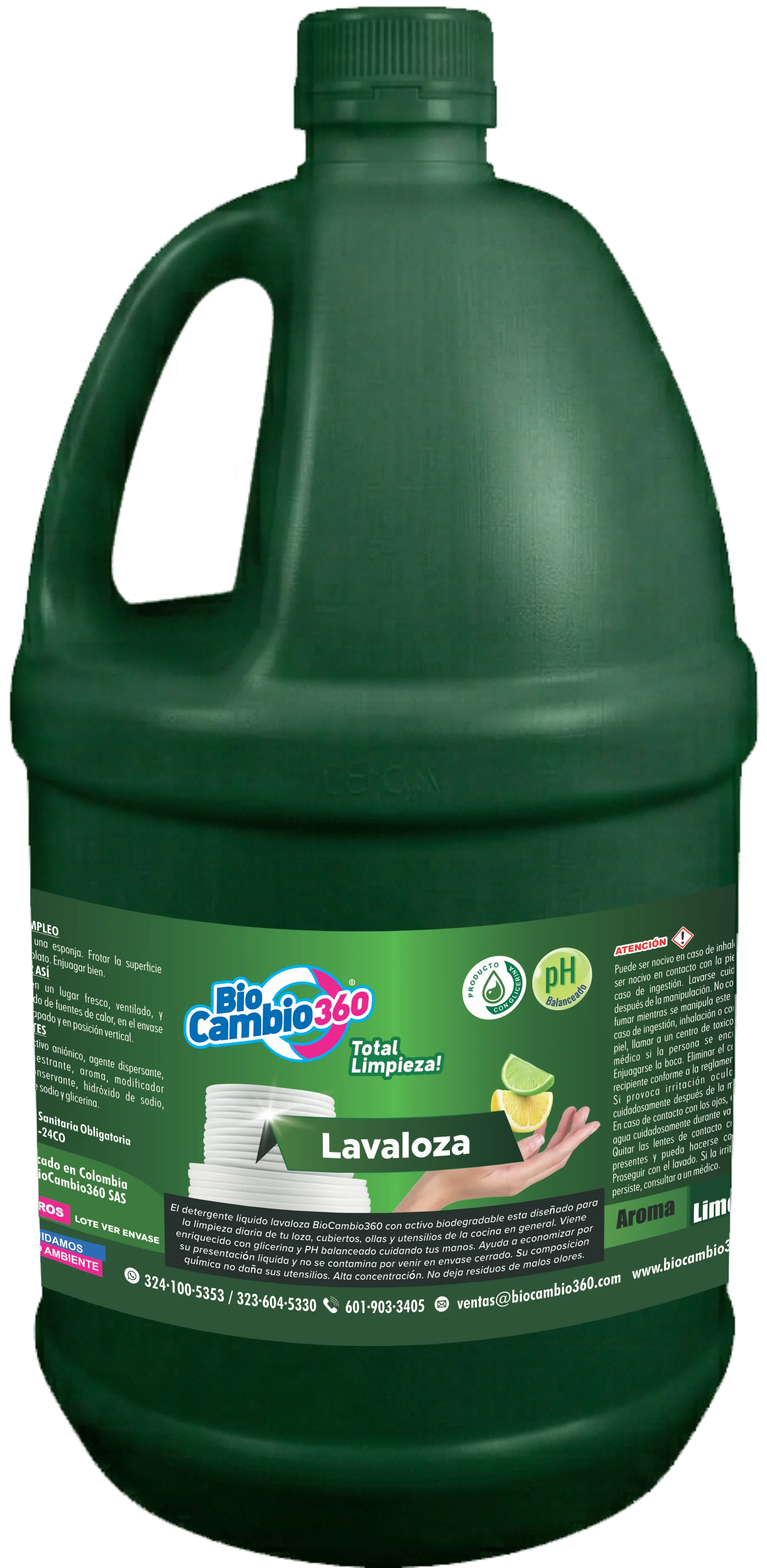 Lavaloza Líquido Concentrado Industrial